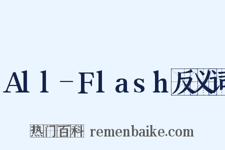 All-Flash反义词是什么意思的图片